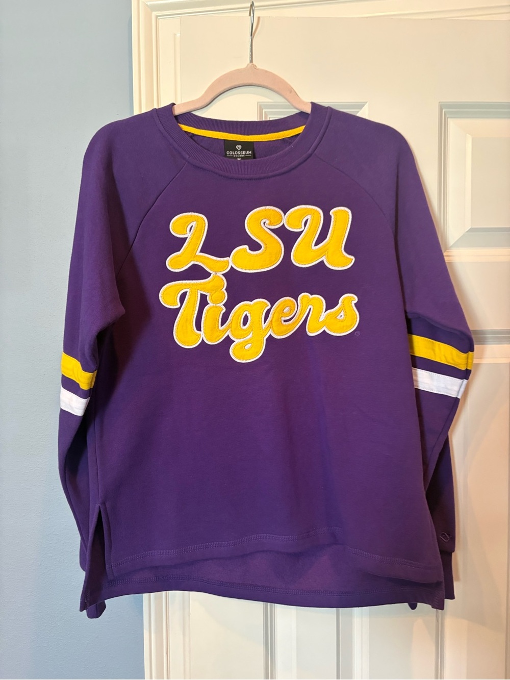 LSU Tigers Purple & Gold Crewneck Sweatshirt